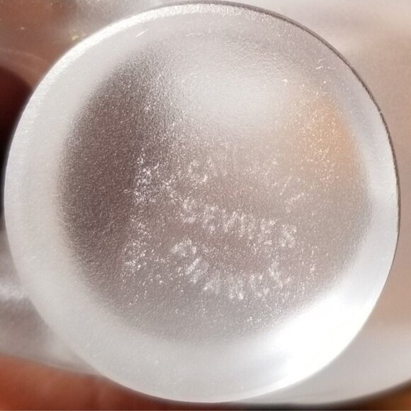 Cristal de Sevres Crystal Frosted Turkey Bird France Plumage Rare Thanksgiving - Picture 7 of 7